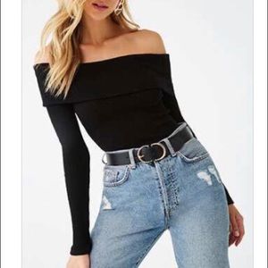 Off The Shoulder Sweater